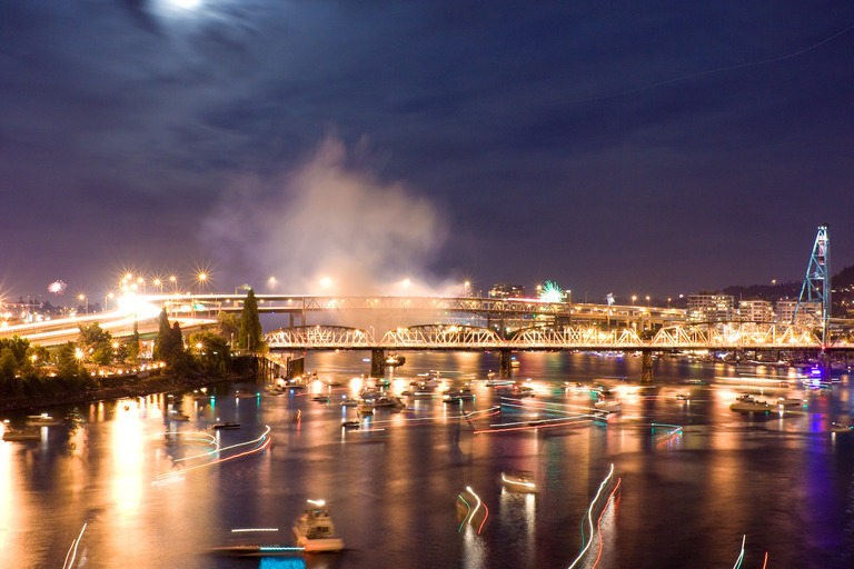 after fireworks